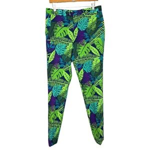 OppoSuits Juicy Jungle Tropical Slim Trouser 38 Colorful Novelty‎ Eccentric
